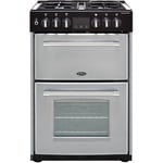 Belling Farmhouse60DF Free Standing Dual Fuel Cooker with Gas Hob 60cm