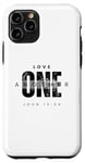 Coque pour iPhone 11 Pro Love One Another John 13:34 Citation du verset de la Bible chrétienne