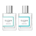 Clean Warm Cotton & Shower Fresh 2x EdP 60 ml -
