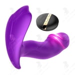 LCC® Dildo Vibrators Sexleksaker för Kvinna Klitoris Massager Trådlös Fjärrkontroll Vibrerande Ägg Trosor Vibrator-lila Typ