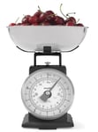 Salter Kitchen Scales Timeless Mechanical | 5 kg 1 L | Black Retro Style