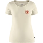Fjällräven Womens 1960 Logo T-shirt (Vit (CHALK WHITE/113) Large)
