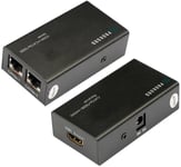 Prokord Ethernet Hdmi Extender 30m 1080p Cat5/6 Sort