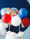Kaketoppere med Ballonger og Papirfly DIY - Propeller Party