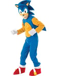 Déguisement officiel Rubie's Sonic the Mad Hedgehog pour enfant, bleu/jaune/rouge, taille M (5-6 ans)
