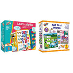 Galt Toys, Learn Maths, Kids Math Learning Set, Ages 4 Years Plus & Toys, Felt First Words, Felt Toys for Toddlers, Ages 3 Years Plus