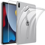 iPad 10.9" 2022 / iPad 11" 2025 Skal och skärmskydd - Transparent