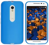 mumbi Coque de protection pour Motorola Moto G (3ème Generation) Bleu