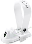 Stealth SX-C60 White Charging Station with Headset Stand for XBOX ONE Including
