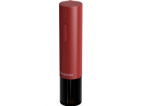 Prestigio Elektrisk vinöppnare, med 500 mAH-batteri, vinluftare, folieskärare, vakuumkonserverare, USB-kabel, röd