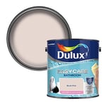 Dulux 5275834 Easycare Bathroom Soft Sheen Emulsion Paint For Walls And Ceilings - Blush Pink 2.5L