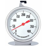 Missdong - Thermomètre de four en acier inoxydable, thermometre four a bois,thermomètre de cuisson au four 400 degrés pour suspendre ou poser dans le