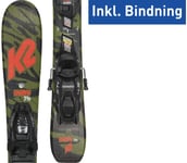 Indy JR + FDT 4.5 alpinskidor Barn No Colour 88