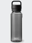 YETI Yonder 34 Oz (1 Litre) Water Bottle in Charcoal