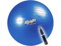 Allright Gymnastics Ball 55Cm Blue + Pump (Fipgdk55)