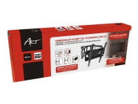 ART AR-51 - Konsol - för platt panel - metall - svart - skärmstorlek: 23-60 - väggmonterbar
