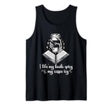 I like my books spicy and my coffee icy, books, booktok Tank Top