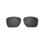 Walleva Black Polarized Replacement Lenses For Oakley TwoFace XL Sunglasses