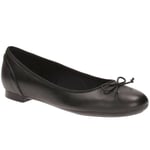Clarks Couture Bloom Womens Casual Bow Ballerina Shoes