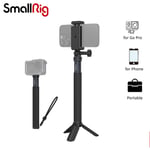 SmallRig Invisible Selfie Stick for Insta360, Tripod for GoPro 12 10 9 8