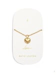 Katie Loxton LOVE HEART BRACELET , Gold , Bracelet , 18cm + 3cm extender, Gold, Women