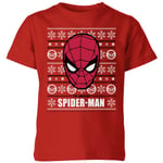 Marvel Spider-Man Kids' Christmas T-Shirt - Red - 3-4 ans