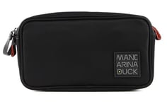 Mandarina Duck Warrior Wash Bag 26 cm, Black, 43.6 L, Fabric Toiletry Bag in a Youthful and Creepy Look