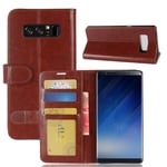 Samsung Galaxy Note 8 etui - Brun