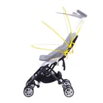 Stroller Accessories Baby Pushchair Shield Mesh Mosqutio Net Yellow