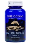 Pure Oceans Fish Oil - Fish Oil 1000mg Omega 3 - 60 Soft Gel Capsules