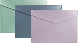 A4 Pp Morandi Envelope Folder (10Pcs)