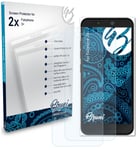 Bruni 2x Protective Film for Fairphone 3+ Screen Protector Screen Protection