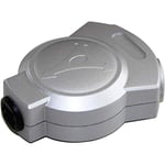 Hicon Adaptateur audio numérique Toslink en Y, 1 prise Toslink (ODT) et 2 prises Toslink (ODT), 0,00 m, argenté