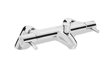 Bristan AR2 THLBSM C Artisan Thermostatic Lever Handle Bath Shower Mixer Bathroom Taps, Chrome
