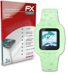 atFoliX 3x Protective Film for Garmin Vivofit jr. 3 clear&flexible
