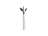 Multibrackets Universell Kabelstrumpa Självomslutande - Kabelorganisator - 19 mm, Silver - 3m Kabel