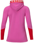 Peak Performance Rider Zip Hood Sweatshirt W Vibrant Pink (Storlek XS)