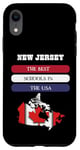 iPhone XR New Jersey Best Schools In The USA Canada Parody Design Case