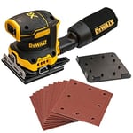 DEWALT DCW200N-XJ 18V XR Brushless 1/4 Sheet Palm Sander (Bare Unit)