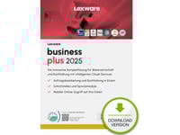 Lexware Business Plus 2025 "Unbegrenzte Laufzeit" Download, Bokföring, Esd (Electronic Software Download), Tyska, Windows 11 Enterprise X64, Windows 10, Windows 11 Home, Windows 10 Education, Windows 11 Pro,...