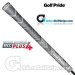 Golf Pride New Decade Multi Compound MCC Plus 4 Grips - Black / Grey  x 3