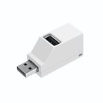 USB 2.0 HUB Adapter Extender Splitter Box 3 Ports for PC Laptop Mobile Phon J8A1