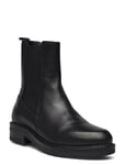 Jemma Long Shoes Chelsea Boots Black Pavement