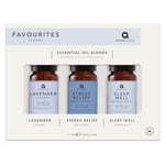 Aroma Home Essential Oil Blends Favourites Collection - 3 x 9ml