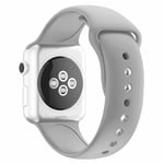 Apple Watch Series 4 44mm dual pin silicone watch band - Grey