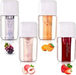 4 Colors Fruit-Flavored Lip Gloss Makup Lip Oil Set Clear Lip Gloss Glow Recipe 