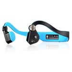 Cerobit Botla BTL-G001 Bone Conduction Headset Wireless Bluetooth 4.1 Earphone Outdoor Sports Headphone Hands-free with Mic_color:blue