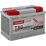 Traction T80 Batterie Décharge Lente 12V 80Ah agm Solaire - Accurat