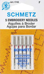 Euro-Notions Aiguilles pour Machine à Broder, Multicolore, 0,4 x 5,71 x 9,27 cm