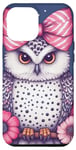 iPhone 15 Plus Owl Pink Bows Case